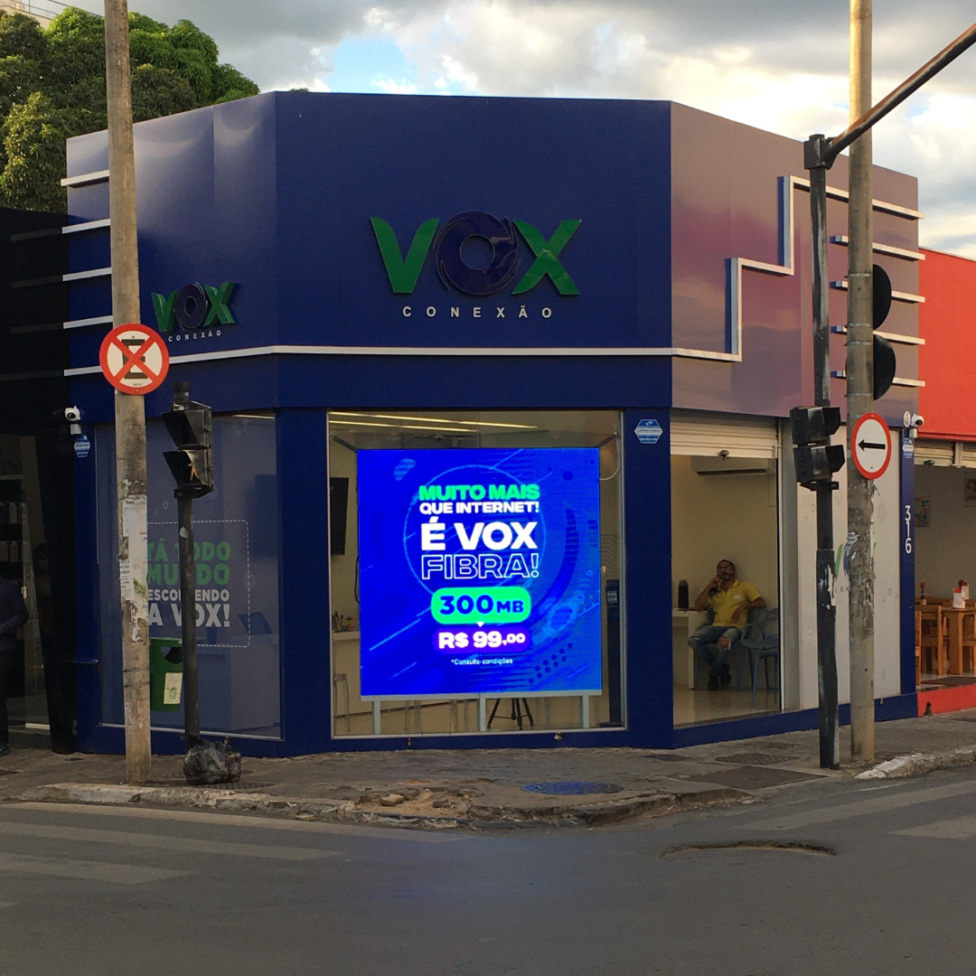 Vitrines e Fachadas