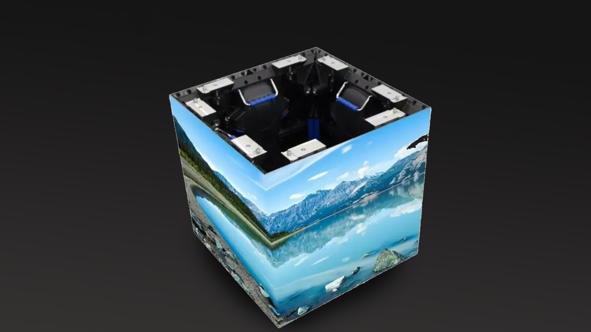 led-cubo